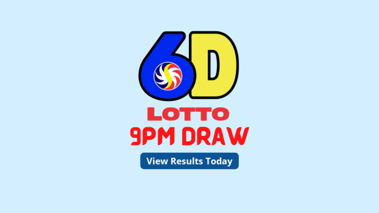 6D LOTTO RESULT August 27, 2024