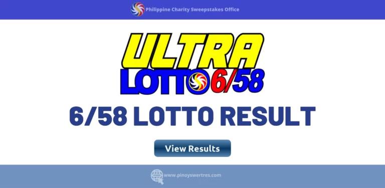 6/58 LOTTO RESULT September 24, 2023 - PCSO Results