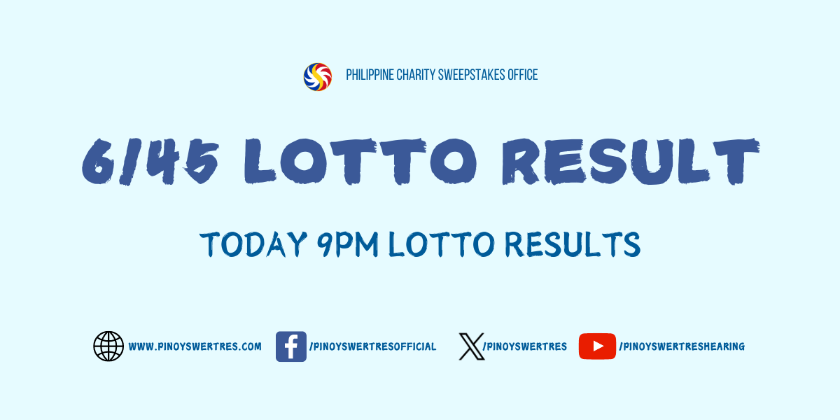 6/45 lotto Result